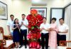 Lãnh đạo nhà trường tham dự Lễ  khai giảng năm học mới